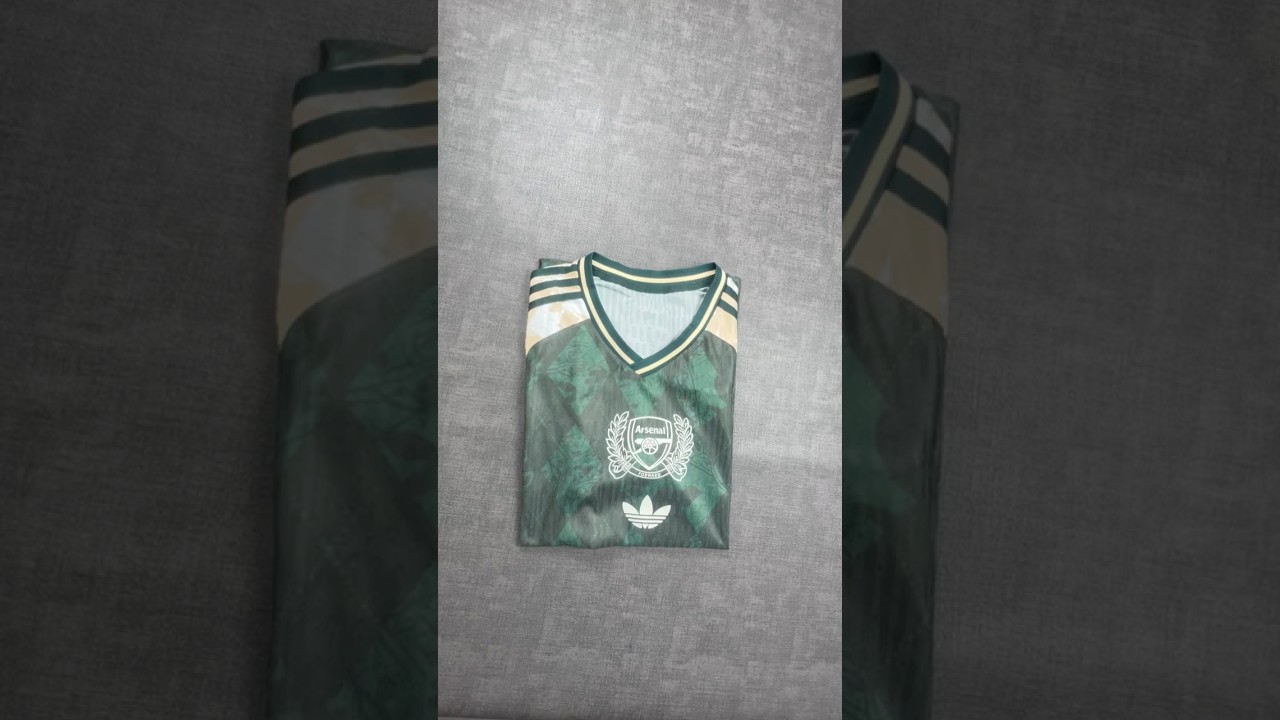 26/27 New Arsenal Special Edition Green Player Edition Jersey 🔥New Football Jersey #Arsenal #Jersey