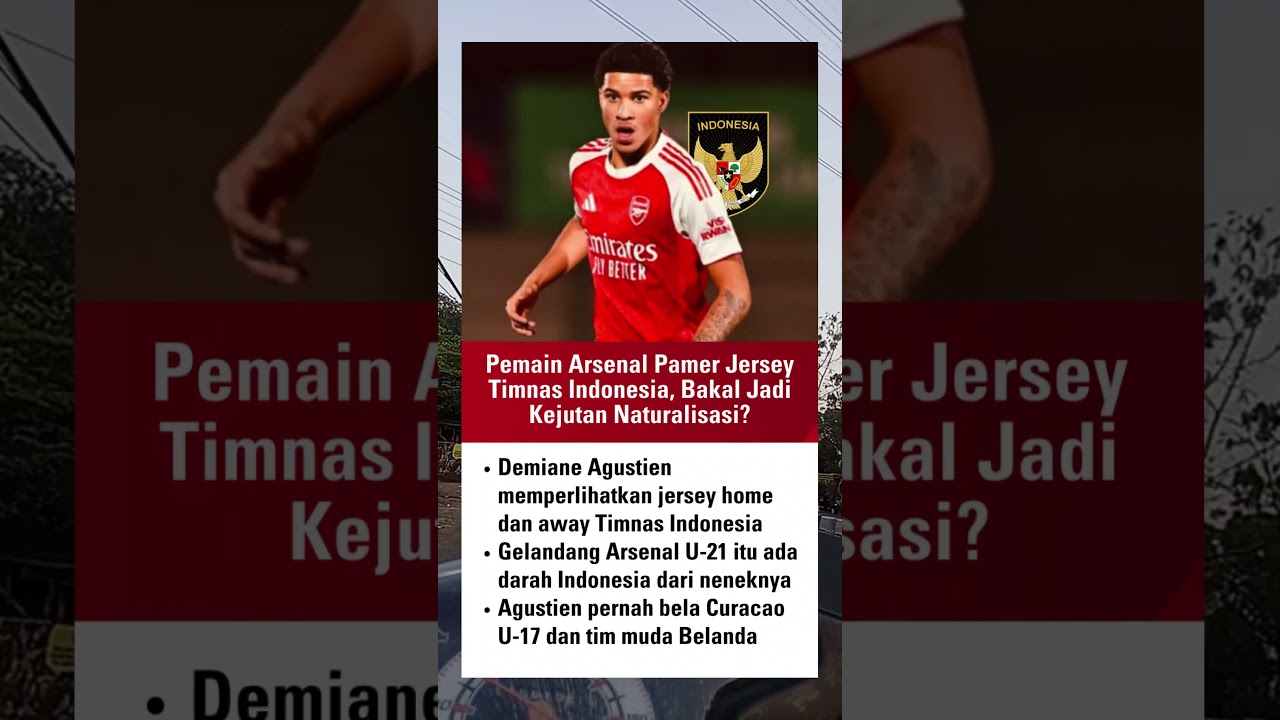 Pemain Arsenal Pamer Jersey Timnas Indonesia, Bakal Jadi Kejutan Naturalisasi?