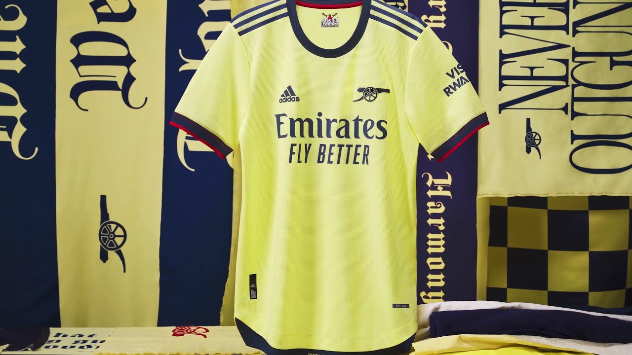 Arsenal 2021/22 Away Jersey