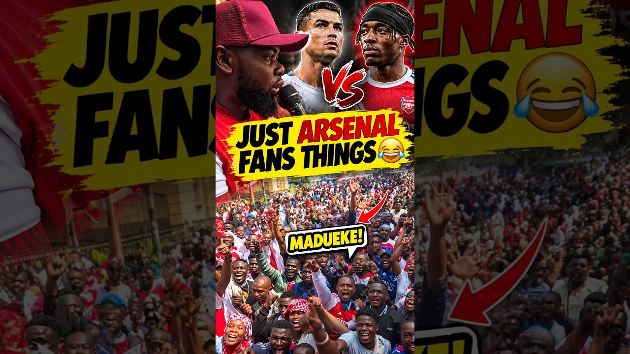 Peak Arsenal fan behaviour💀