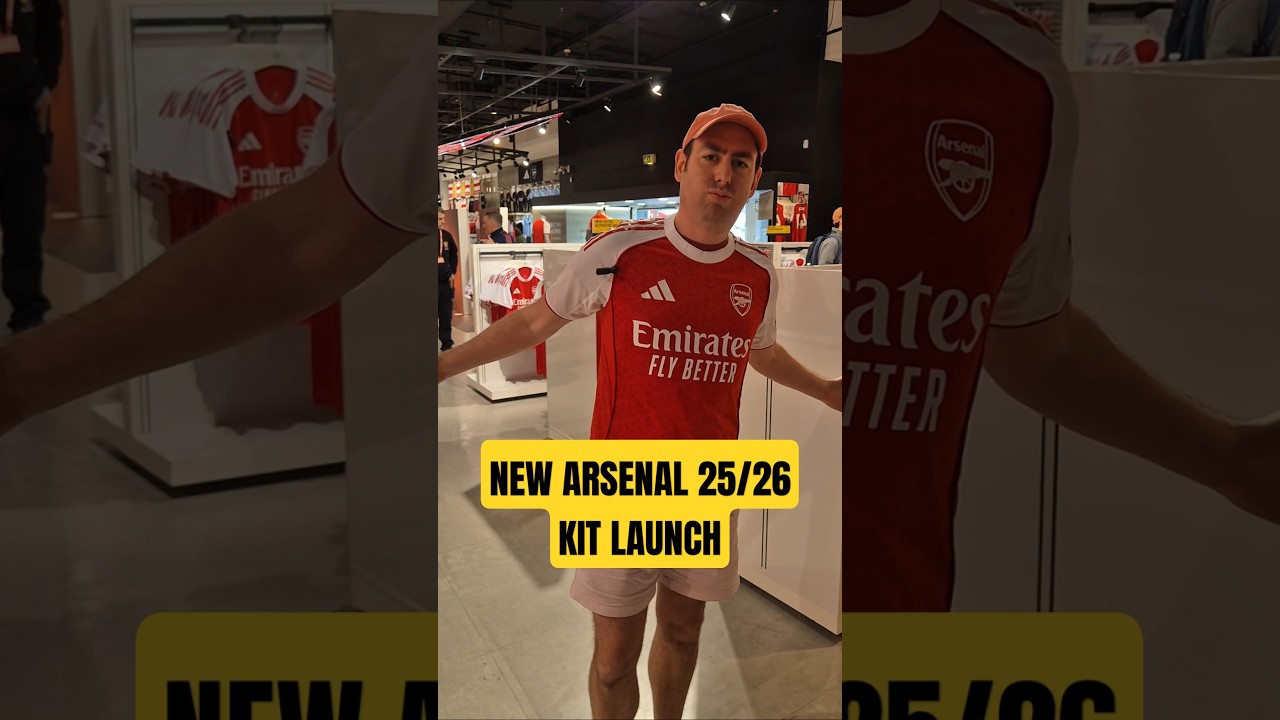 NEW ARSENAL 25/26 KIT LAUNCH 🔴⚪️