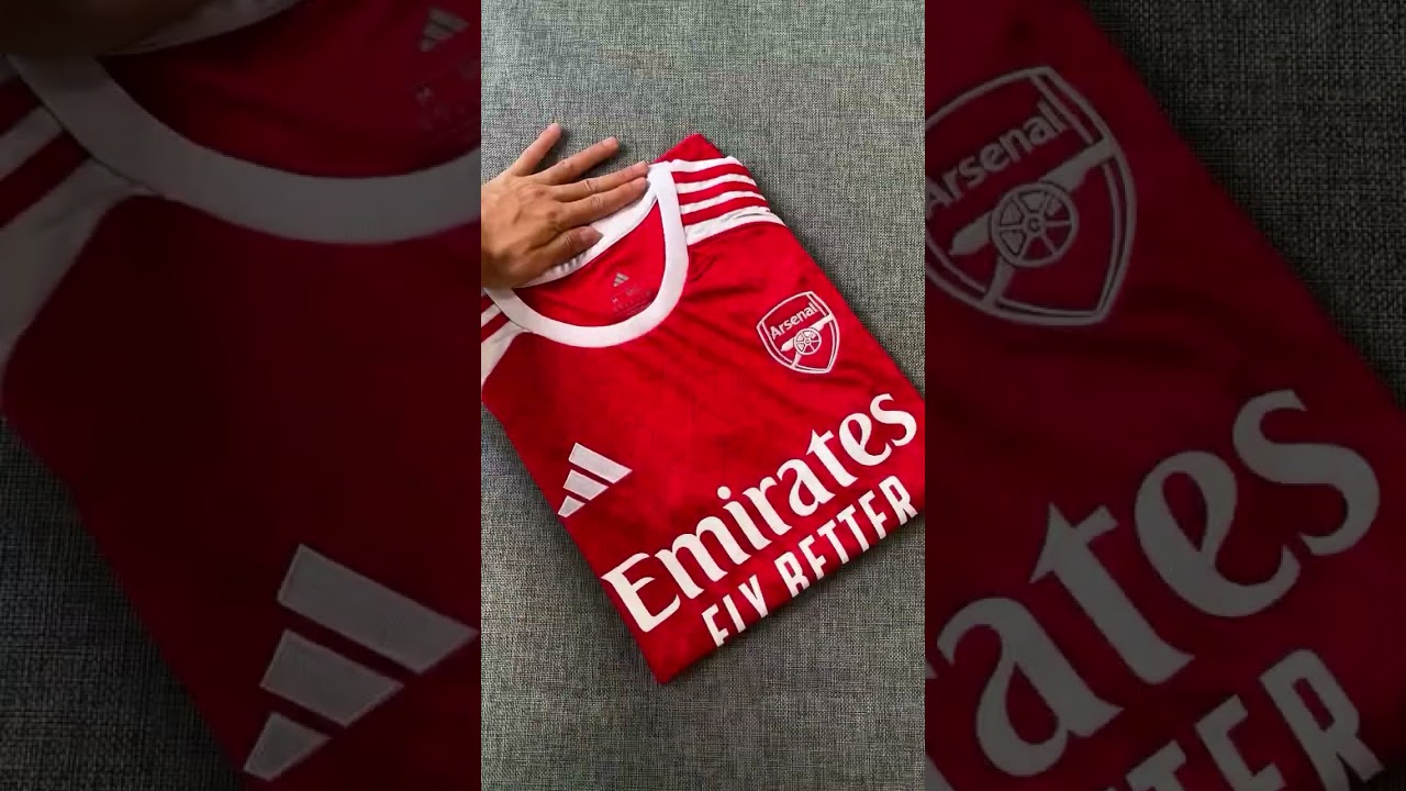 Arsenal Jersey Champions Premier league #arsenal #championsleague #premierleague