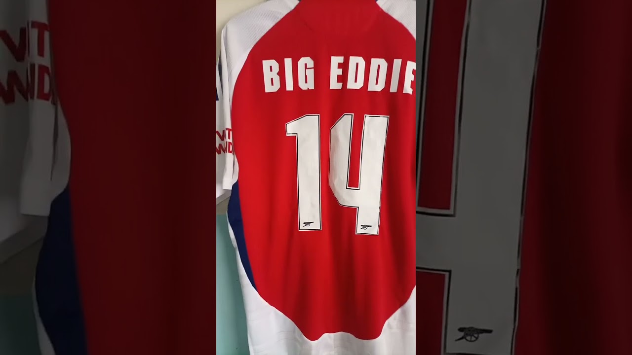 ARSENAL JERSEY FOR 2024-25 SEASON//I LOVE IT