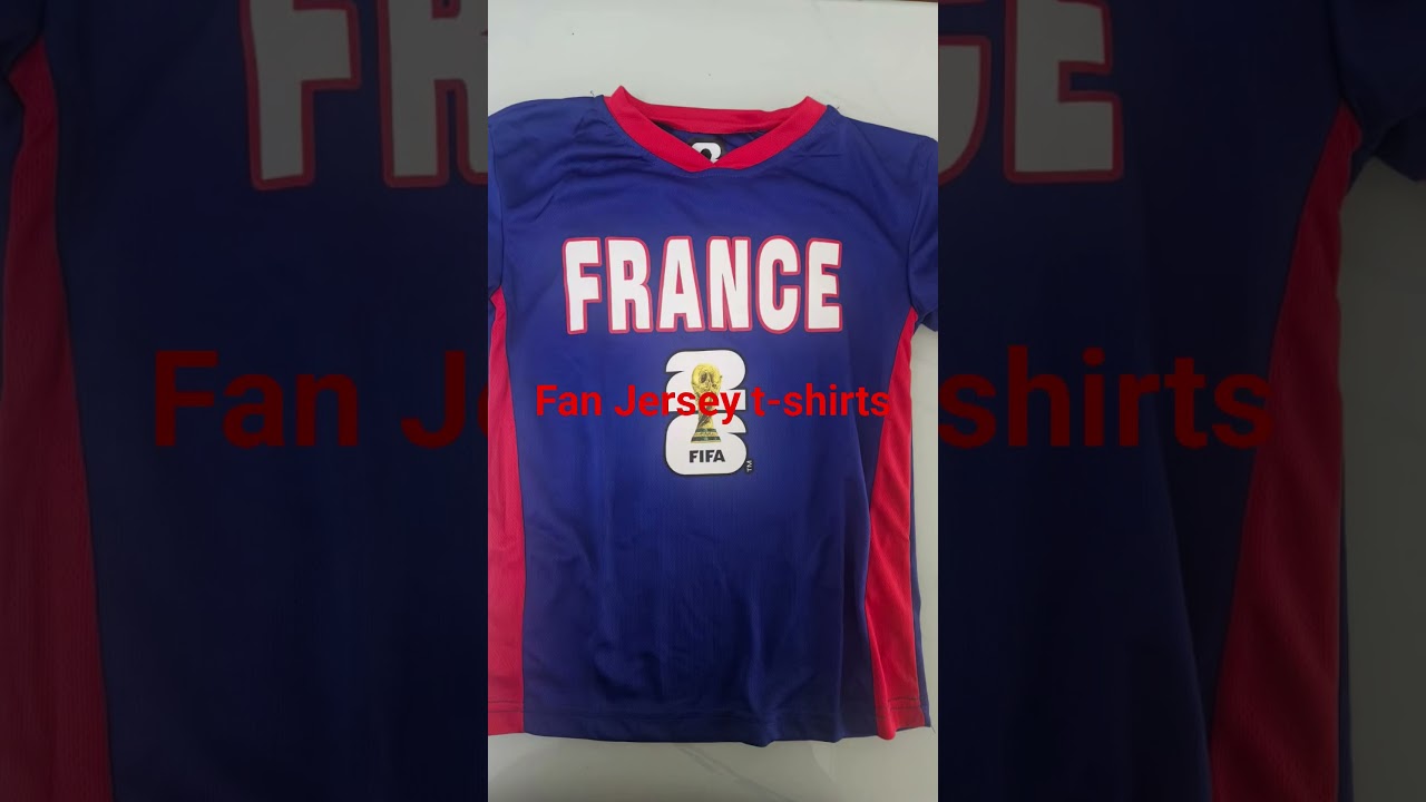 Fan jersey of football