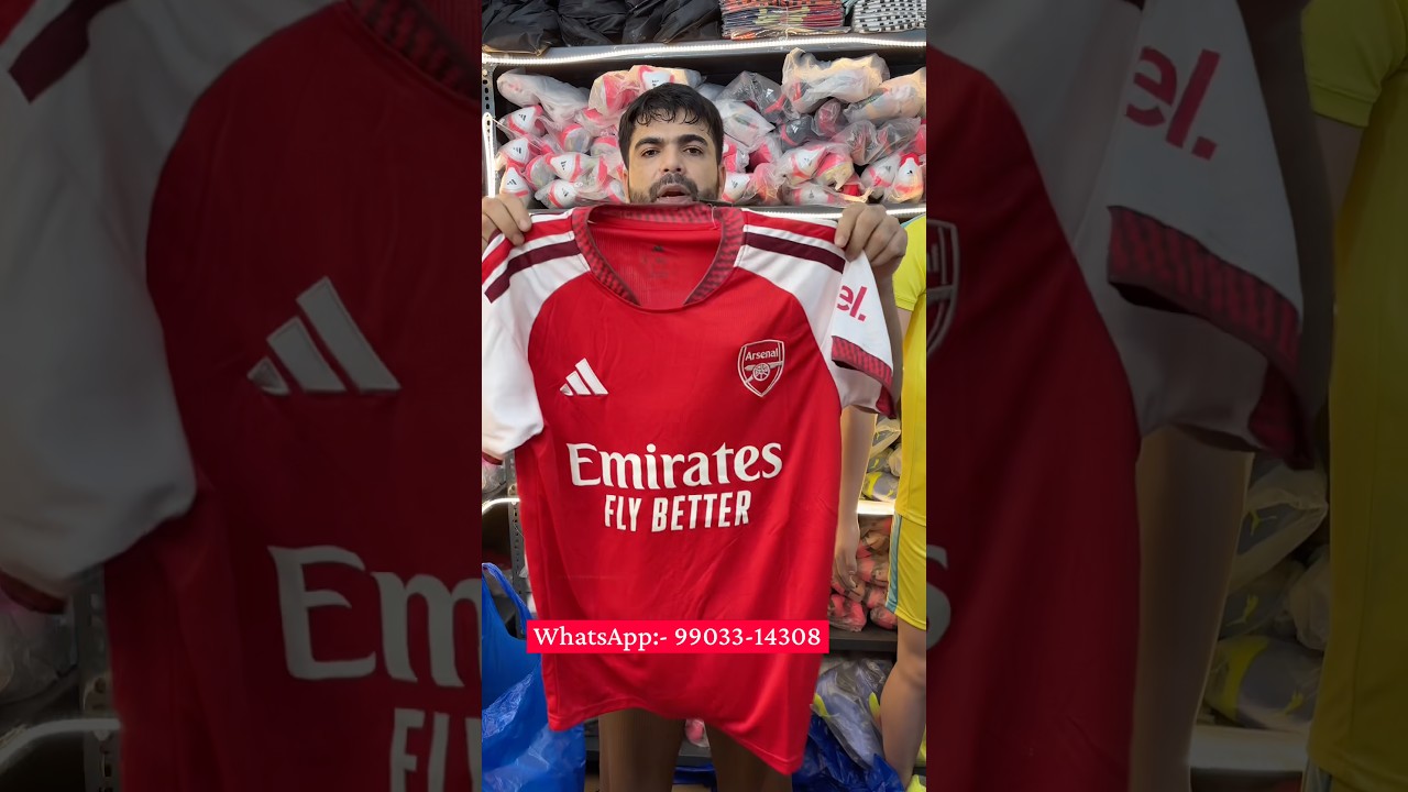 ARSENAL FC 26/27 HOME JERSEY SET ( jersey + Shorts ) available ✅ For order dm me on WhatsApp ✅