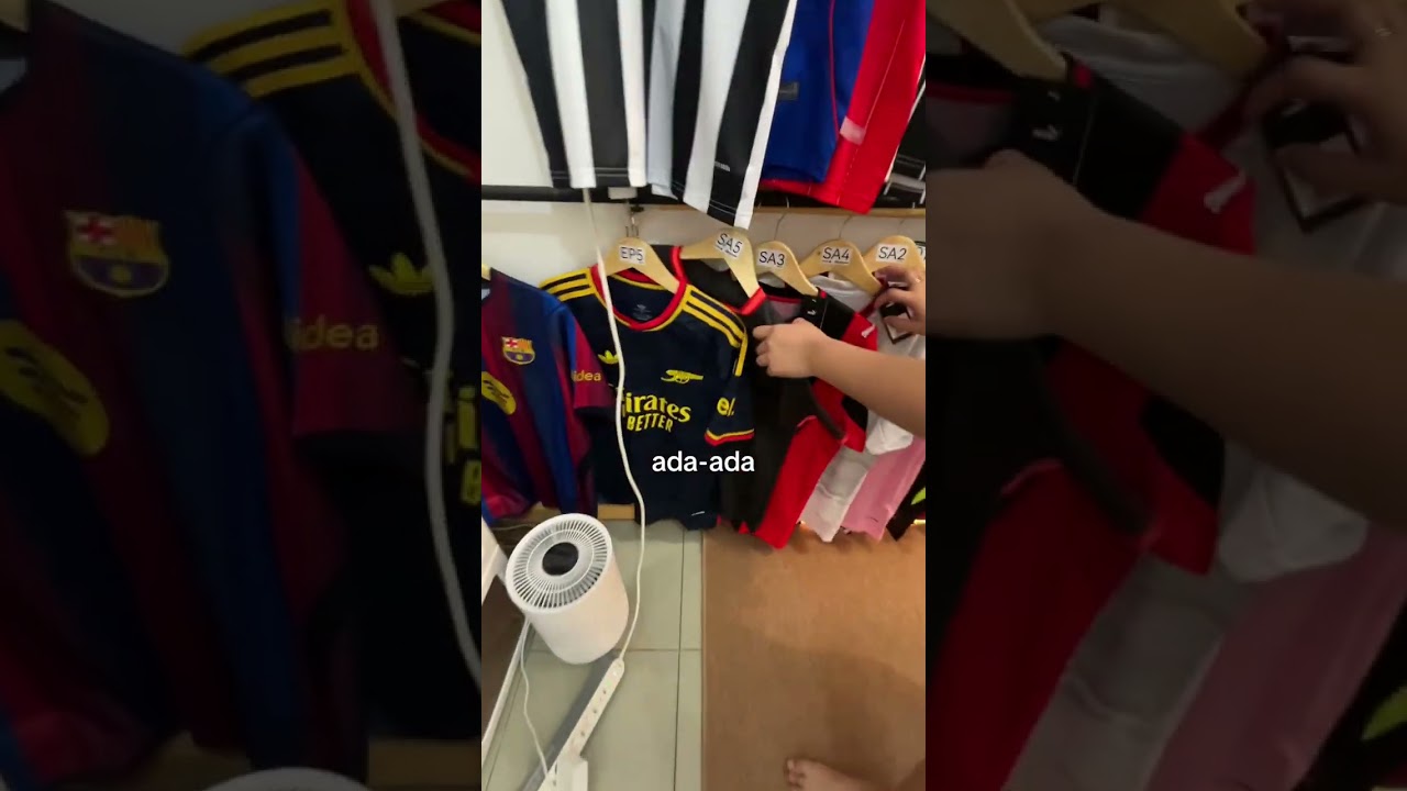 PSMS Ada Kak? Jersey Spanyol Jerman Arsenal Lengkap #shorts