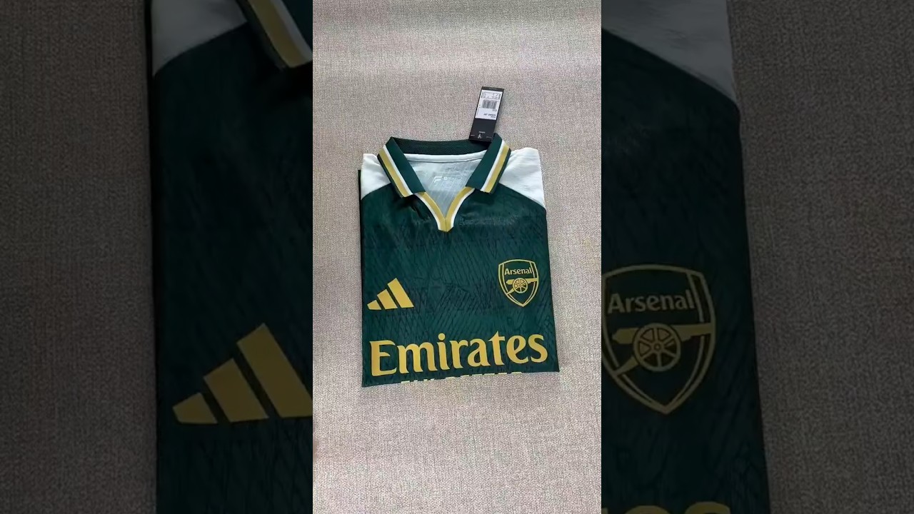 The Arsenal Special Edition is here! The new 2627 Arsenal Special Edition in green and white #jersey