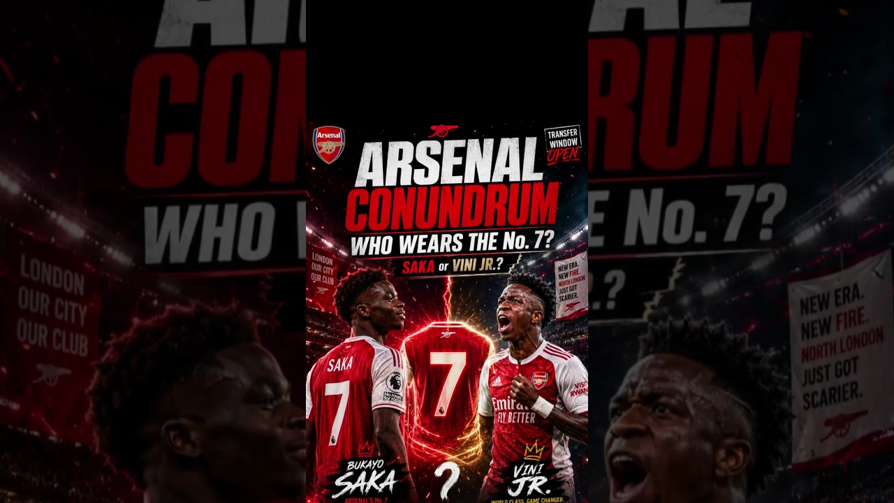 SAKA Refuses VINI JR Jersey Switch 😤 #Arsenal #News