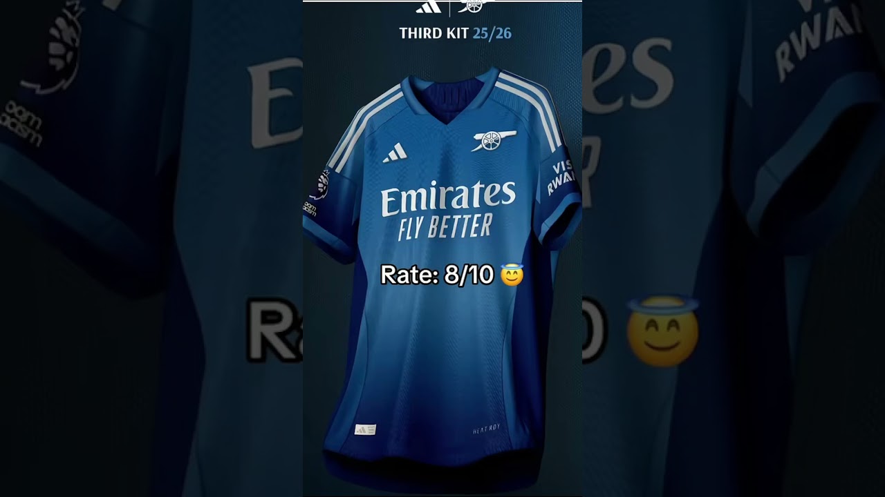 Arsenal new season kits 25/26