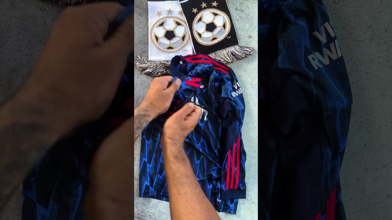 UNBOXING: Arsenal 25/26 away kit