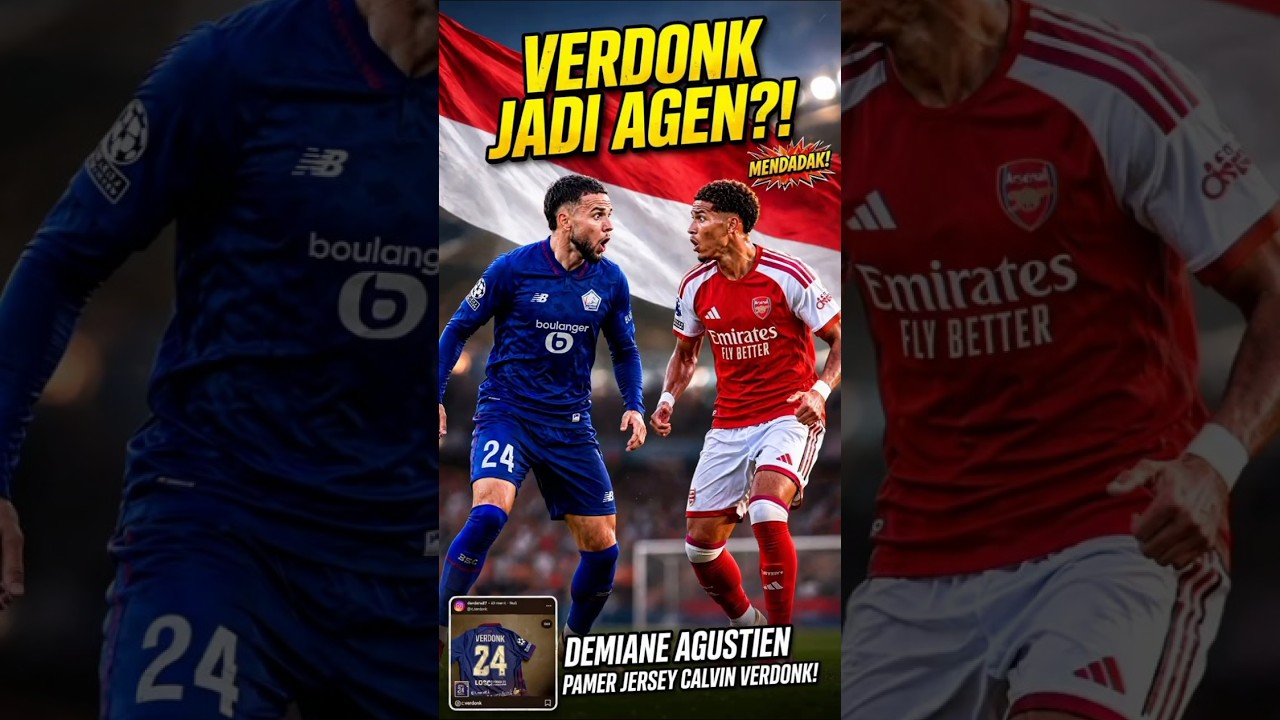 CALVIN VERDONK JADI AGEN?! Wonderkid Arsenal Pamer Jersey Calvin verdonk