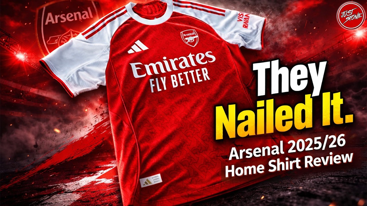 Arsenal 2025/26 Home Shirt Review — They Absolutely Nailed This