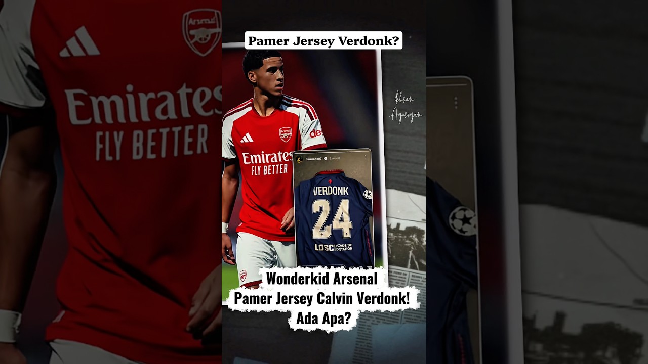 Wonderkid Arsenal Pamer Jersey Calvin Verdonk! Ada Apa?
