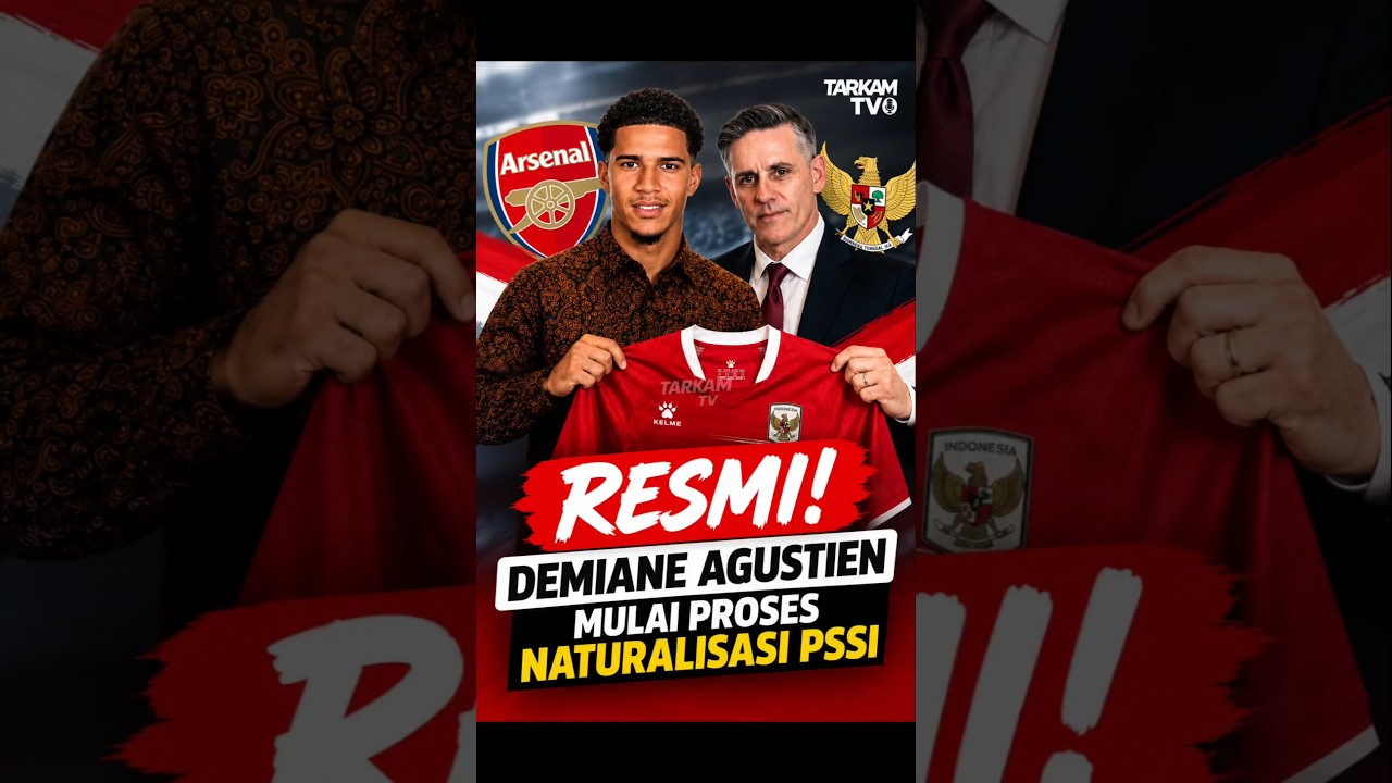 RESMI! Pemain Arsenal Mulai Diproses Naturalisasi PSSI, Timnas Indonesia Ketambahan Amunisi! #shorts