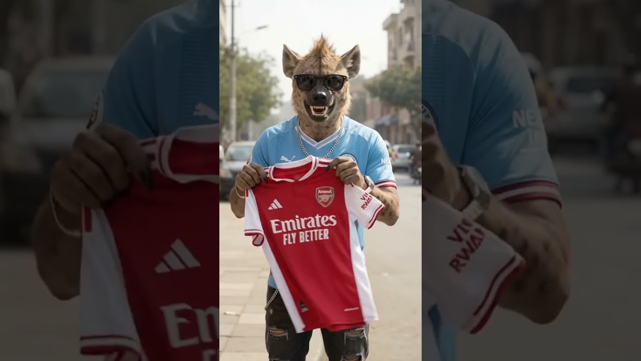 Man City Fan Trash Talks Arsenal! 🔵🔥 #foryou #funny #viral
