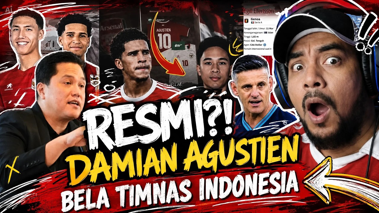 AMBYAR‼️FIFA restui pemain Arsenal, Damian Agustien bela timnas Indonesia, Herdman girang 😱🇮🇩