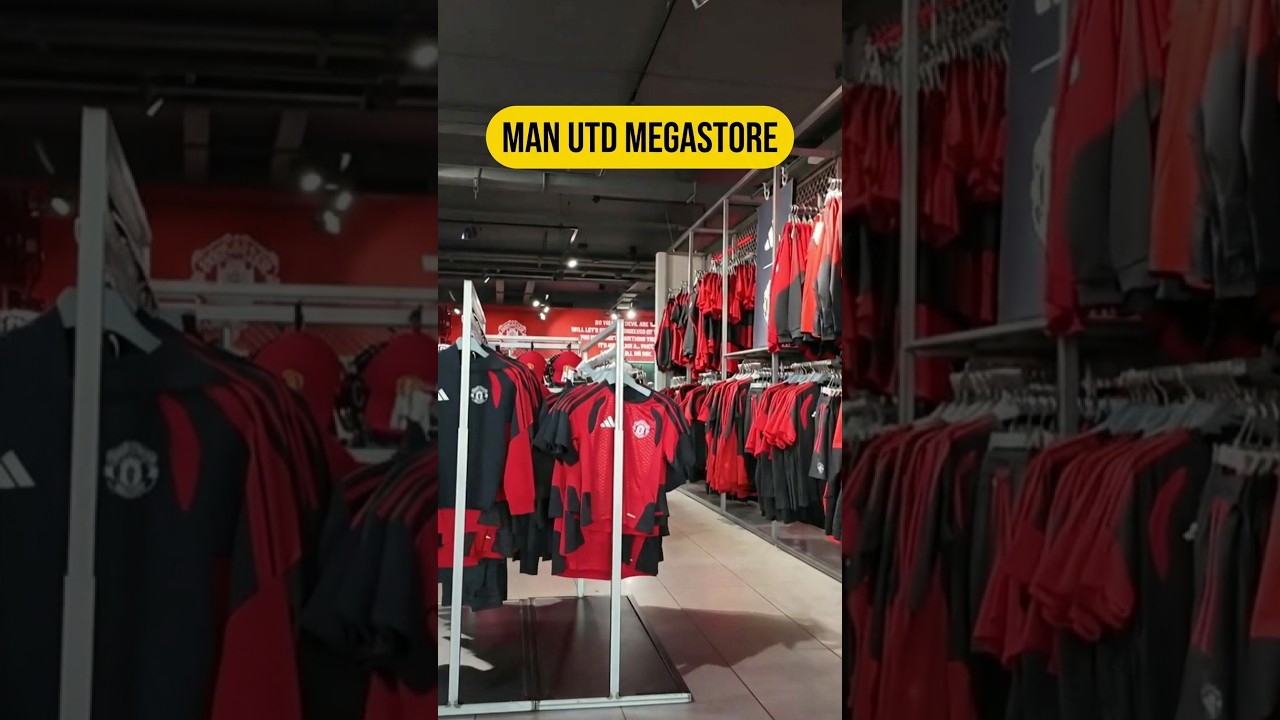 Is this the best football store in the world? #football #soccer